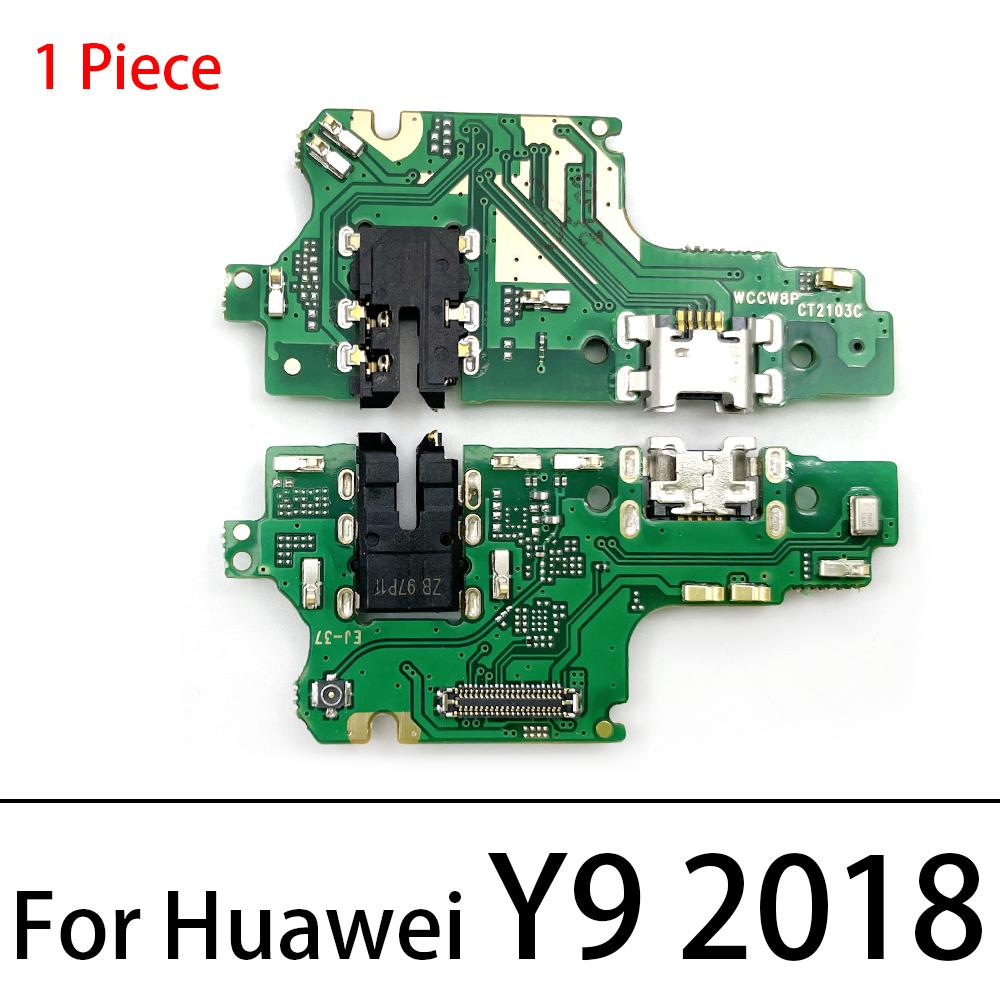 USB Charger Charging Port Board Flex Cable Connector For Huawei Y9S Y6P Y8S Y8P Y7P Y6S P40 Lite E 5G Y5 Y6 Y9 Prime 2018 2019