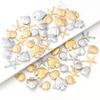 5-10pcs Stainless Steel Ocean Life Charms Starfish Fish Shell Pendant For Jewelry Making DIY Crafts Necklace Bracelets Supplies
