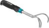 GARDENA Comfort Hand Grabber Rake, 3 Claws, Turquoise, 7cm Wide, 8957-20, Product Warranty: Up to 25 Years
