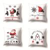 European and American Christmas Santa Claus Christmas Tree Creative Pillowcases Fashionable Pillowcases