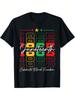 1865 Juneteenth T-Shirt Celebration Graphic Casual Tee S-5XL