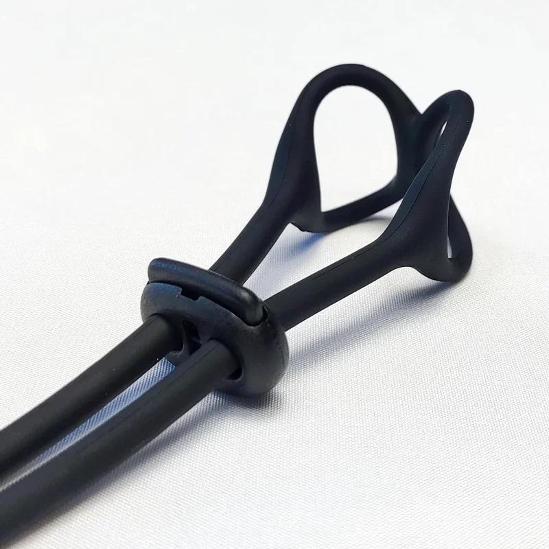Gjenbrukbar penisring Pung Bondage Cock Ring Sexleketøy For Menn Kyskhetsbur Testikkel Bondage Lås Ring Voksen Sex Produktbutikk