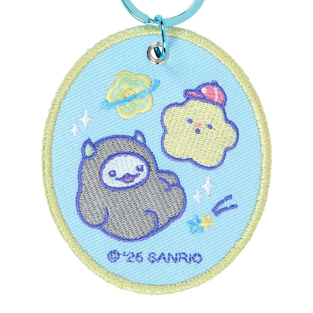 Sanrio Petapeta Minilian Embroidered Patch Keychain Character Grand Prix First Round Polyester Steel 487317