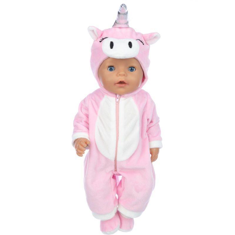 43cm Xiafu Doll Cartoon Jumpsuit & Accessory Set