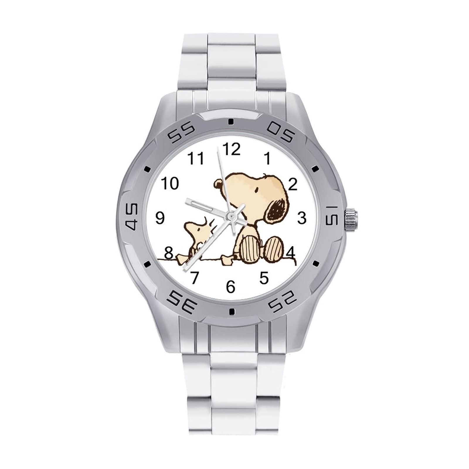 

Часы Business Alloy Snoopy мужские и женские 41 мм из нержавеющей стали