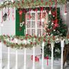 200cm Christmas Flower Vine Simulation Christmas Rattan Christmas Stripes Artificial Pine Rattan Wreath Christmas Decoration