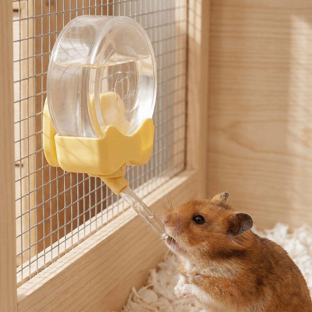 Large Capacity Automatic Water Kettle Drip-proof Hamster Water Bottle Small Animal Cage