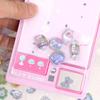 3D Relief Jelly Stickers Cartoon Animal Sticker Candy Ghost Rabbit Aesthetic Stickers Diy Phone Case Diary Stationery Sticker