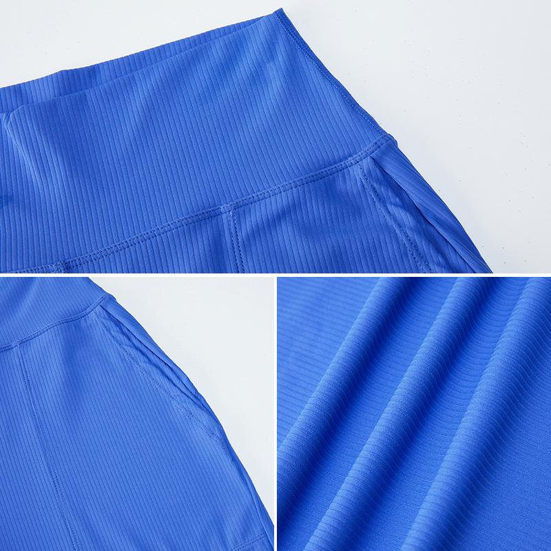 Sweatpants autumn and winter casual loose yoga pants women's threaded pockets wide-leg straight running quick-drying fitness pants