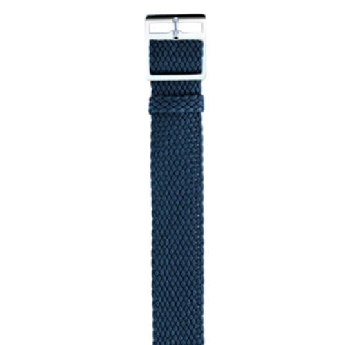 

MORELLATO PERLON Nylon Watch Strap, 22mm, Dark Blue, with Replacement Tool [Officially Imported] U0054150060022M