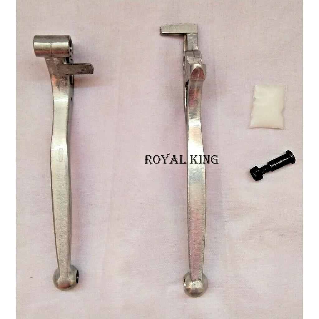 Genuine Royal Enfield Himalayan Clutch & Brake Lever Kit Silver