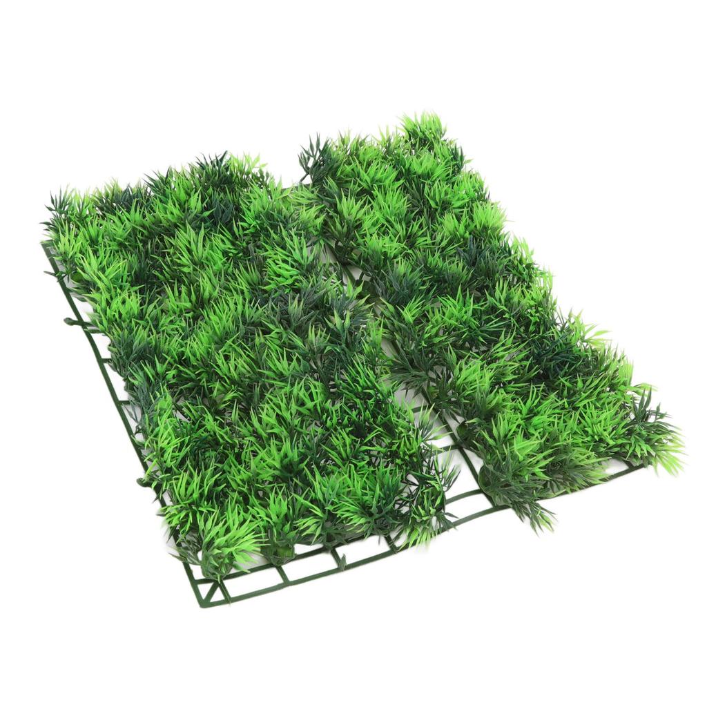 Aquarium Grass Mat Artificial Plastic Green Lawn Decoration for Fish Tank Turtle Tank Shopping Mall