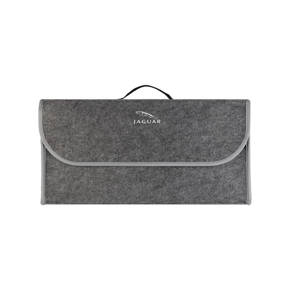1 Pezzo Borsa Organizer Morbida in Feltro per Auto Pieghevole per Bagagliaio per Jaguar XF XJ XE S-Type F-Type X-Type F-Pace I-Pace E-Pace XFR XKR