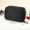 VOCOSTE Large Capacity Makeup Portable Makeup Bag for and Coin Black and Red Pouch, Women, Lipstick, Powder, Purse,