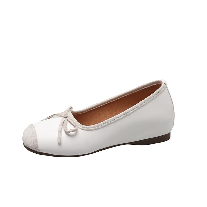 inner height increase bow shallow mouth single shoes women's new Mary Jane square head one pedal single shoes women