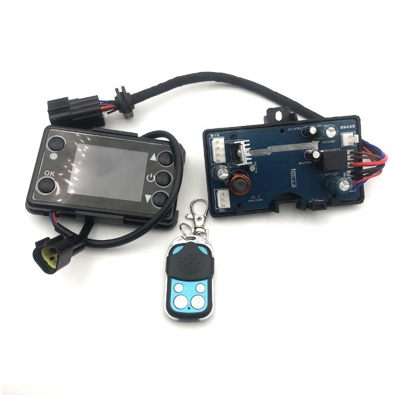 12/24V 2KW 5KW 8KW Diesels Air Heater LCD Monitor Switch+Control Board Motherboard+Remote Controller Similar Eberspacher Webasto