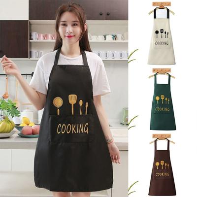 New PVC Apron Waterproof Oilproof Kitchen Smock Sleeveless Hotel Restaurant Chef Barbecue Apron