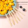 ZISIZ Disposable Fruit Fork Set