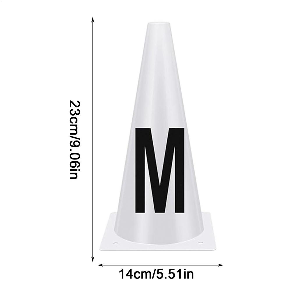 

4/8pcs Horse Training cones with letters Dressage Cones Equestrian Training Barrel For Equestrian Competition Training Equipment