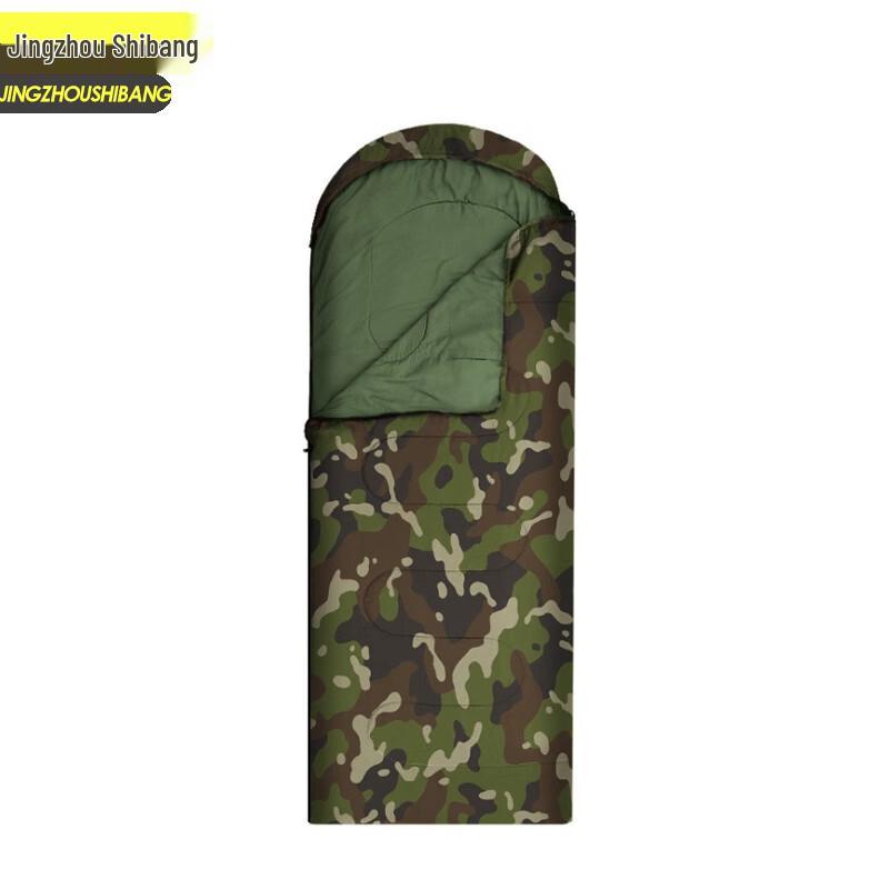 JINGZHOUSHIBANG Portable Emergency Hooded Cotton Sleeping Bag