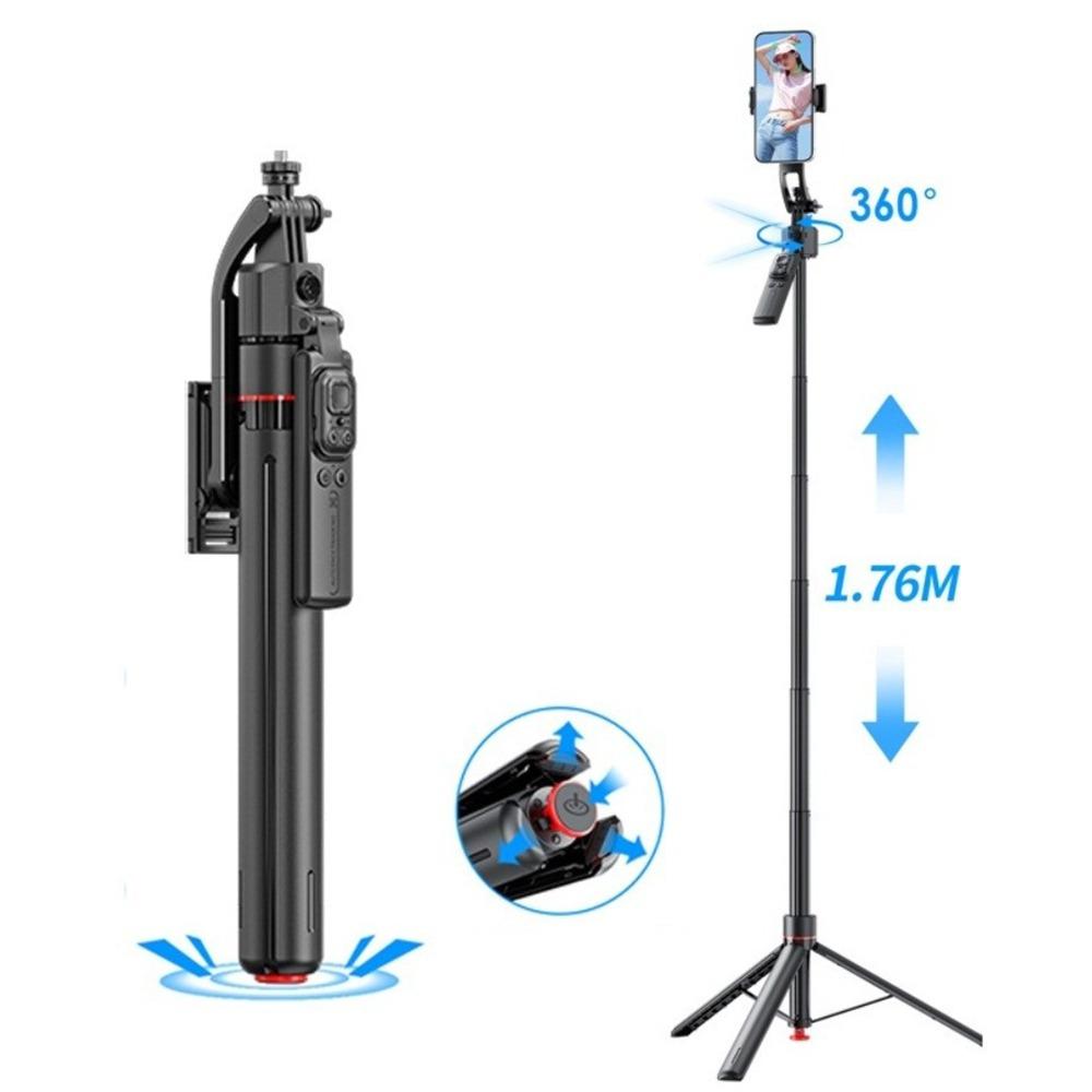 Face Tracking Gimbal Stabilizer Tripod Auto Pop-Up Phone Selfie Stick  for Vlog Video Shooting