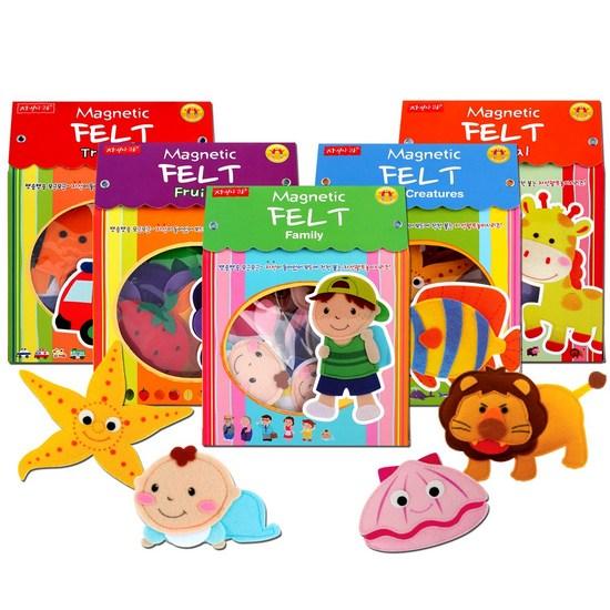 Magnet Country Magnetic Felt Sea Creatures, Korean Popular Puzzles