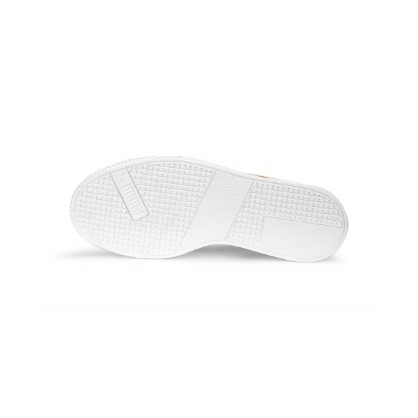 Puma Ever Fs Cv Bequeme Mode Stoßdämpfend Langlebig Niedrige Sneaker Unisex Sneaker Gelb Weiß 386393-05