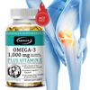 Omega-3 Fish Oil 60/120 Softgels High Concentration EPA 600mg DHA 400mg Blood Circulation & Eye Health 3 pcs 60 Tablets