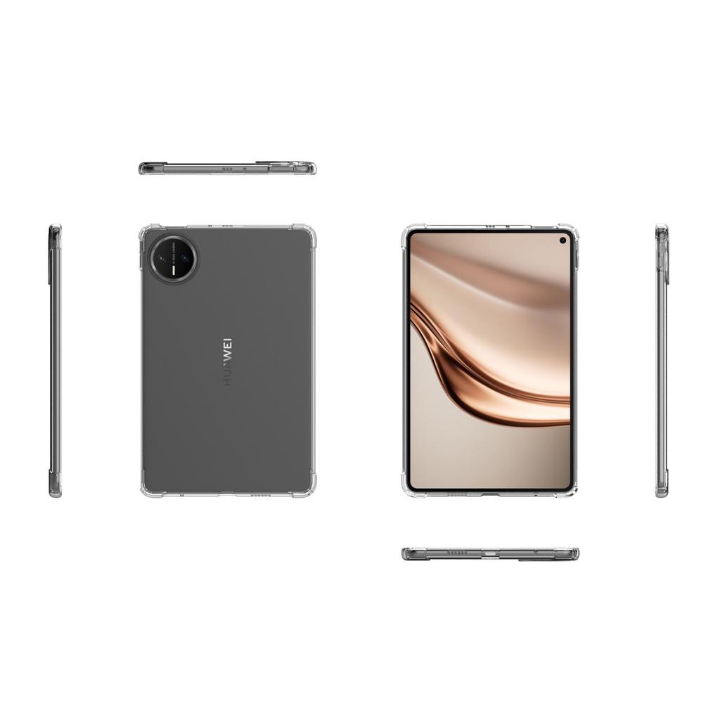 2025 MatePad Mini Skyddsfodral - 8.8" Stöttålig Transparent TPU, Airbag Fulltäckande, Lätt Tunt Mjukt Skal