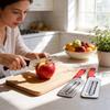 Stainless Steel Kitchen Chef Slicer Set With Sharp Blades For Home Cooking And Fruit Preparation