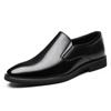 FashionSummer Hollowed Out Breathable Large Size Men's Shoes Fashion Cowhide Business Dress Men's Loafers New Designer Shoes Male