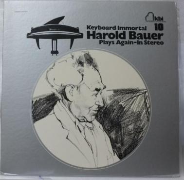 

LP Record HAROLD BAUER Keyboard Immortal Harold Bauer Play 4A102S KEYBOARD IMMORT US Classical Used