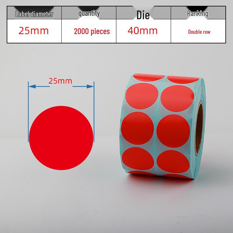 Waterproof Adhesive Thermal Barcode Stickers - Various Sizes