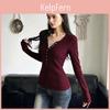 Retro-Bluse mit Spitzenbesatz und Patchwork-Design für legere Streetwear