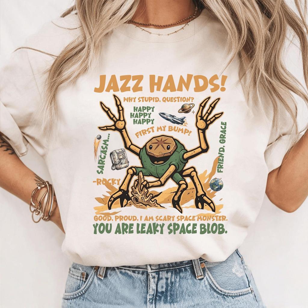 Project Hail Mary Movie T-shirt Men and Women Summer Cotton Clothing Fashion Round Neck Short Sleeved Tee