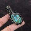 Tree Of Life Tibetan Turquoise Pendant Copper Wire Wrapped Pendant Moonstone Pendant Handmade Copper Jewelry Gemstone Pendant Gift For Women
