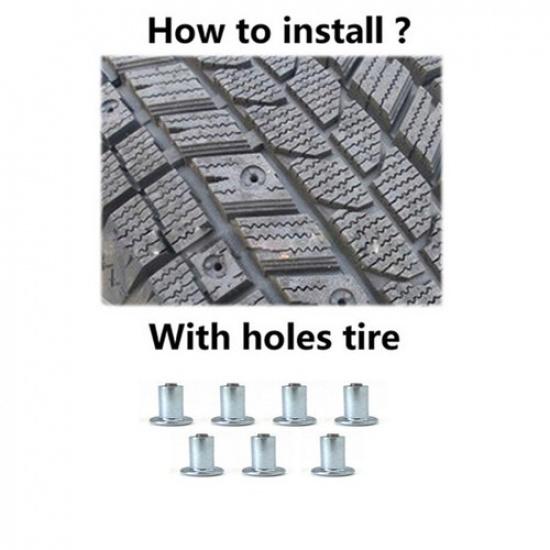 Car Truck Tire Spikes Tires Studs Screw Snow Spikes Wheel Tyre Snow Cha Studs