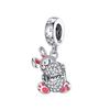 New In Copper Color Animal Collection Bead Charms Compatible With Pandora Bracelets Do It Yourself Charm Pendant Woman Jewellery