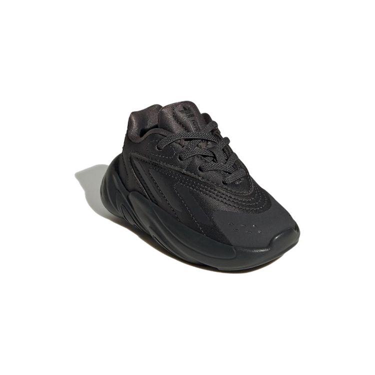 Adidas Originals Ozelia El Sports Casual Shoes Durable Low-Top Walking Shoes Baby Sneaker Black GW7214