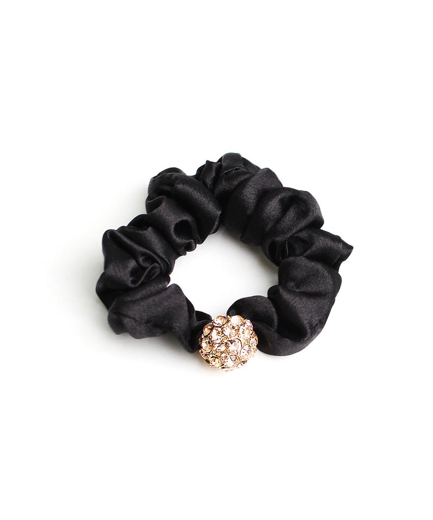 Racoha Dazzle Cubic Ball Hair Scrunchie