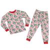 Children's Christmas Print Sets Pajamas Loungewear Outfits Family Matching Long Sleeve Tops+Pants Set