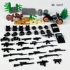 1601F Equipment Gun Shield Dog Accessories Children'S Assembled Toys Building Blocks Small Particle Weapon Bag