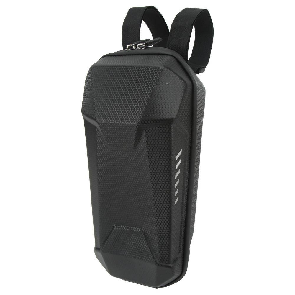 EVA PU Electric Scooter Bag Large Capacity Zipper Closure Handlebar Storage Bag Waterproof Scooter Storage Bag Travel Use