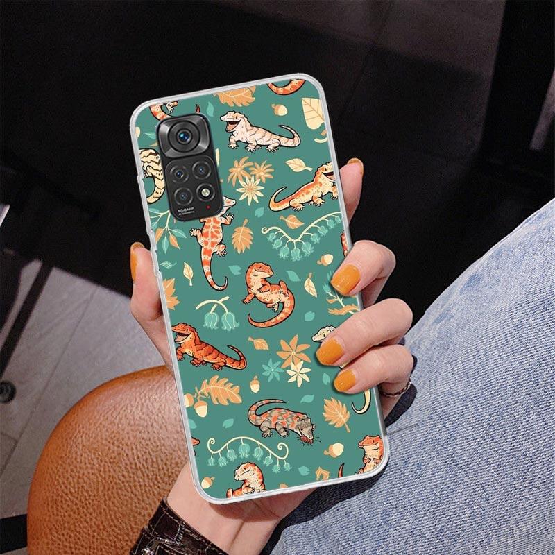 

Lizards Geckos Phnoe Case for Phnoe Case for Xiaomi Redmi Note 15 14 14S 13 Pro Plus 12 12S 11S 11E 10S 10 11T 5G Unique Cover C Note 12 Pro Plus