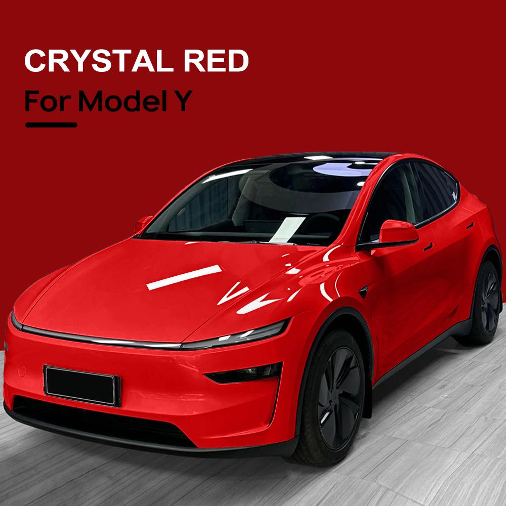 Car Vinyl Film PET Wrap Film Air Release Waterproof Auto Body Decor Accessories For Tesla Model Y 2017-2025 Juniper 2025-2026