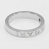 BVLGARI B.zero1 Essential Ring K18 white gold/diamond #9.0(US Size) 6.8g mens Used
