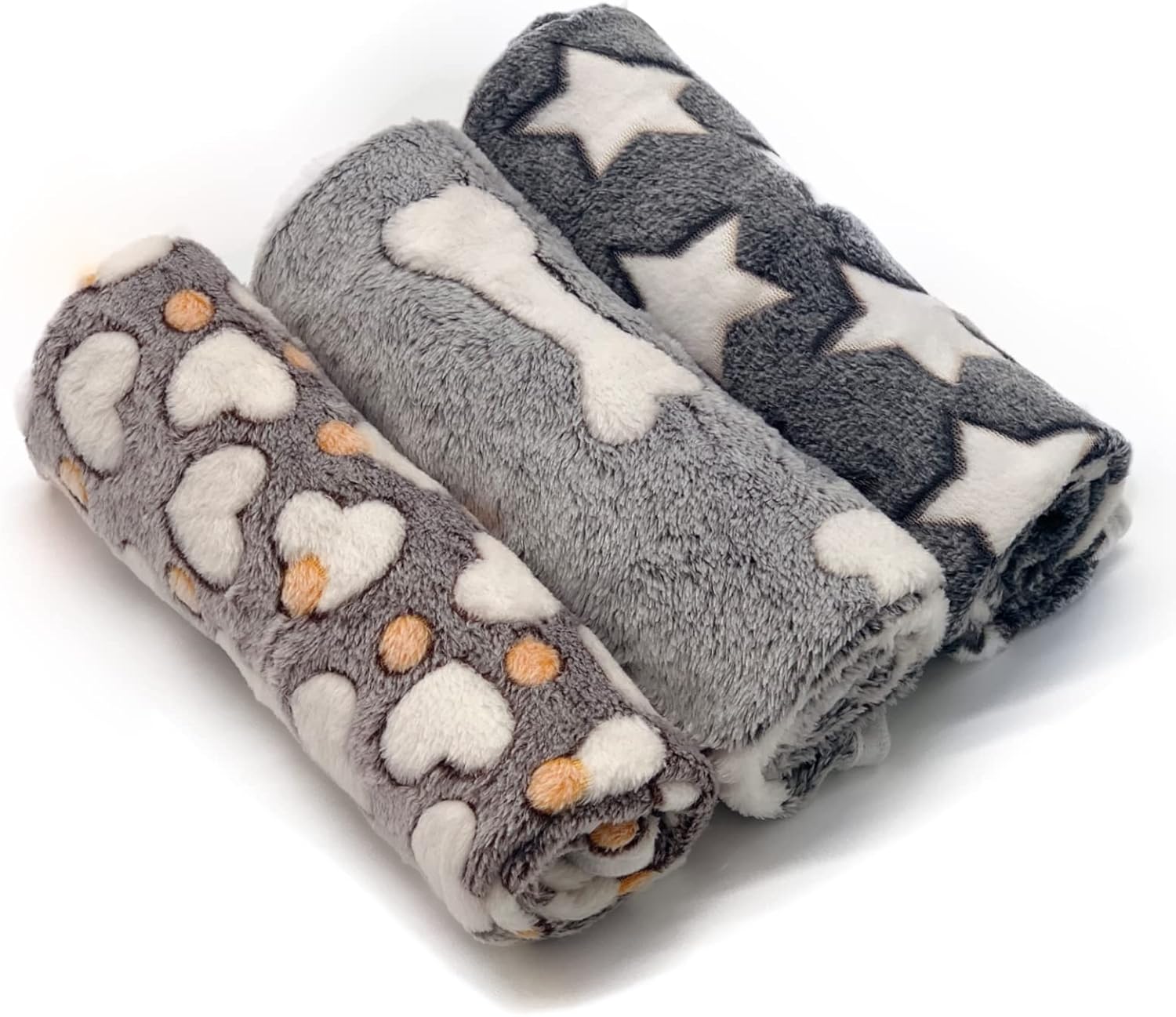 

3pcs Flannel Pet Sleeping Mat Dog Bed Cat Litter Puppy Bed Dog Sofa Lovely Mattress Cushion for Small Large Dog Blanket