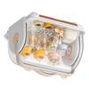 Babyflaschen Aufbewahrungsbox Kunststoff Multifunktional Abtropffläche Stillflaschen Aufbewahrungsbox Organizer mit