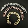 European and American Hip-hop Cuban Bracelet, Trendy Men's Style Nightclub Couple Bracelet