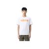 Adidas E Lin Round Neck Pullover Soft Letter Short Sleeve T-Shirt Men Tops White GD5395